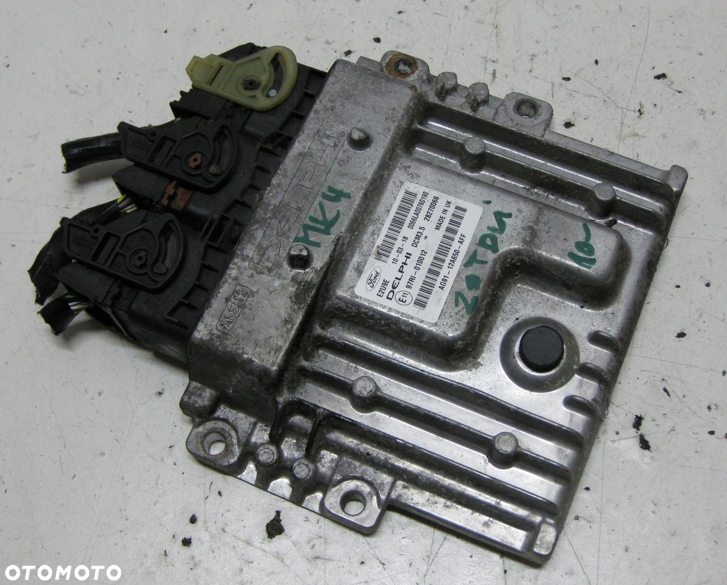 FORD MONDEO MK4 2.0 TDCI 10R KOMPUTER STEROWNIK SILNIKA AG9112A650AFF - 2