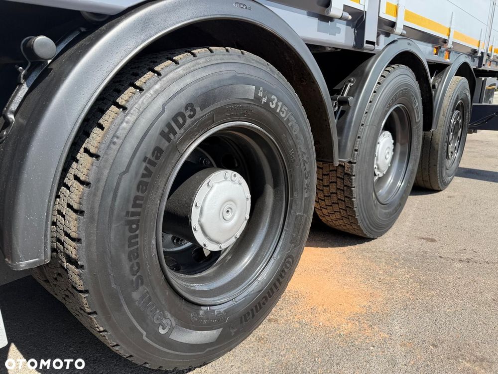 Mercedes-Benz AROCS 3253 8x4 HMF 5020 Fly Jib HDS Żuraw Crane Kran - 19