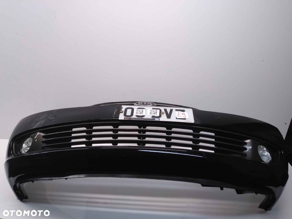 } ZDERZAK PRZÓD PRZEDNI KIA OPTIMA II 2 CZARNY HALOGENY