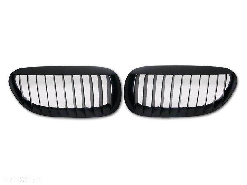 ATRAPA GRILL NERKA BMW 6 E63 E64 2002-2010 BLACK - 1