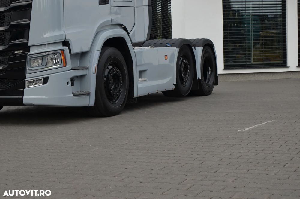 Scania S 500 / 6x2/4 PUSHER / SKÓRA / FULL LED / FULL AIR / PRZESUWANE SIODŁO / ACC / NAVI / KAMERA / ALUSY / DE 8558 - 10