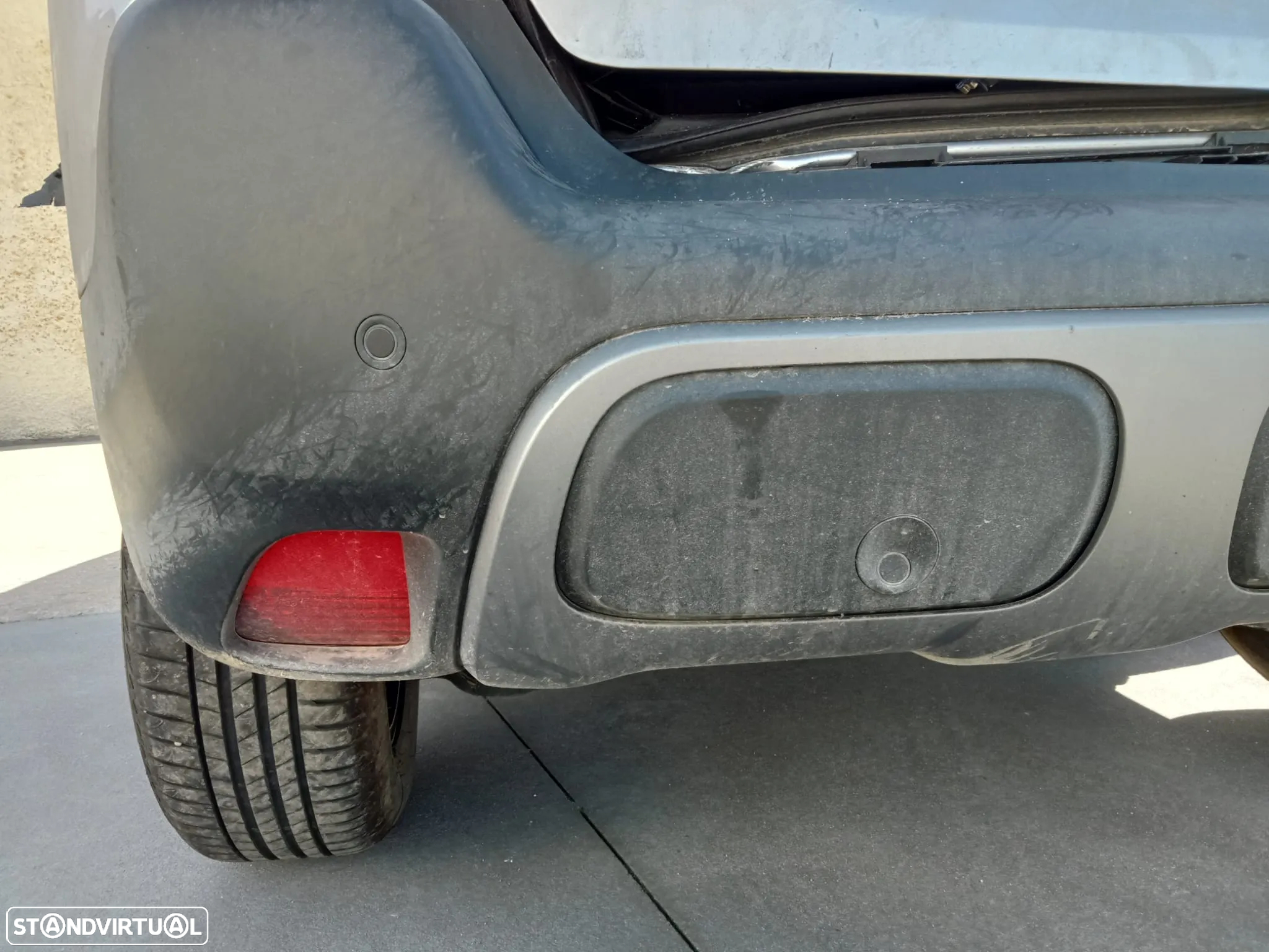 Para-Choques Traseiro Citroen C3 Aircross 2024 c/ Sensores - 2