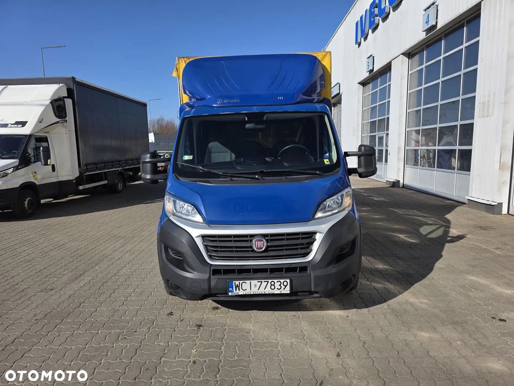 Fiat Ducato Krajowy Silnik 2,3 bez adblue! Skrzynia z Plandeka Firanka - 18