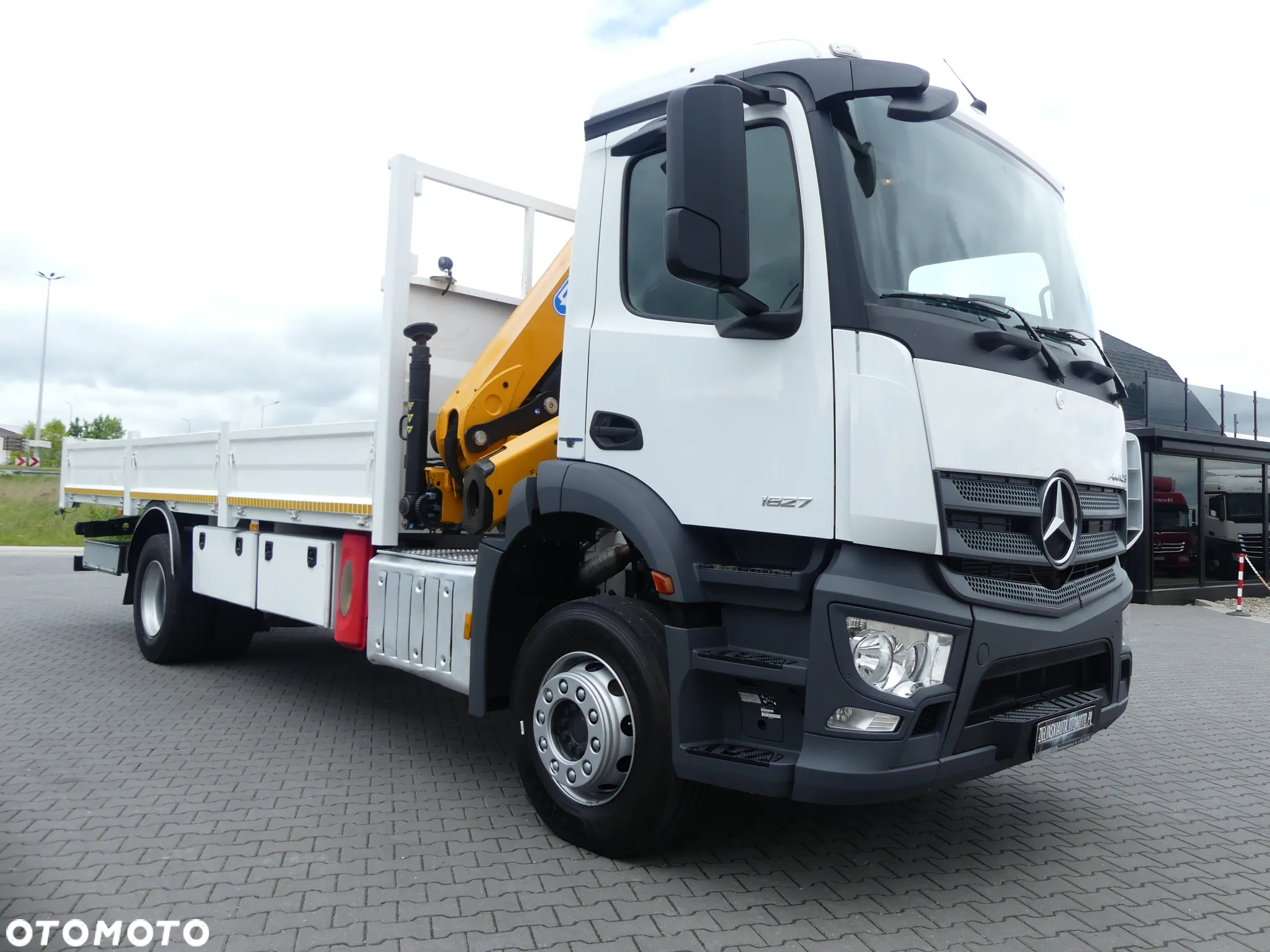 Mercedes-Benz ANTOS 1827 / HDS EFFER 165  / PILOT / EURO 6 / - 13