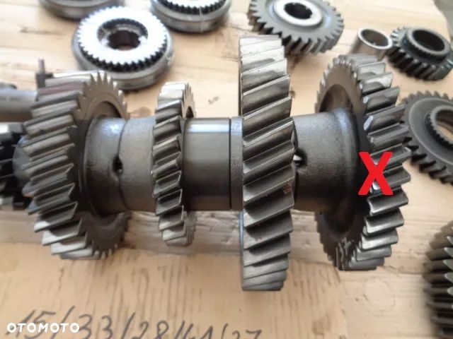 Wałek choinka skrzyni biegów Heavy Duty Dynashift Massey Ferguson 6170 - 3