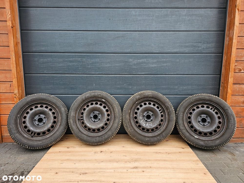 KOŁA FELGI STALOWE OPONY ZIMOWE 205/55 R16 OPEL ASTRA J K MOKKA 5x105 6,5J ET39 - 1