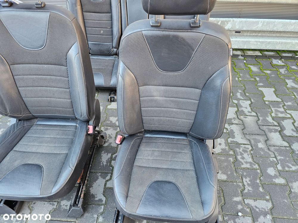 fotel fotele kanapa komplet tylna półskóry ford kuga mk2 - 2