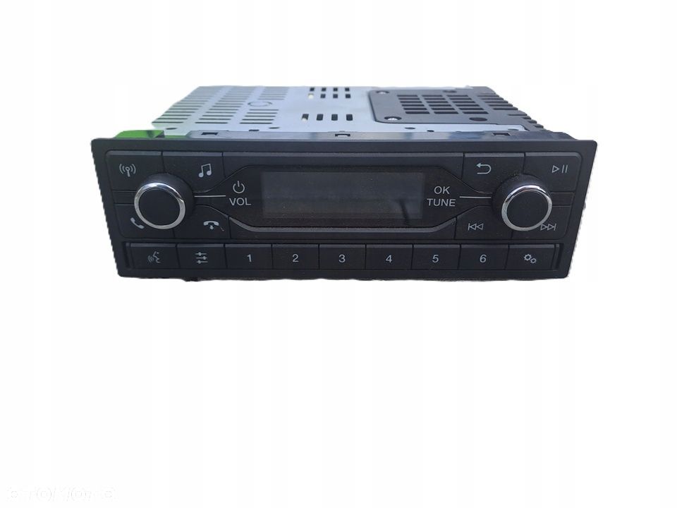 ford transit mk8 lift 19-25r radio fabryczne bluetooth kk3t-18d815-dh - 1