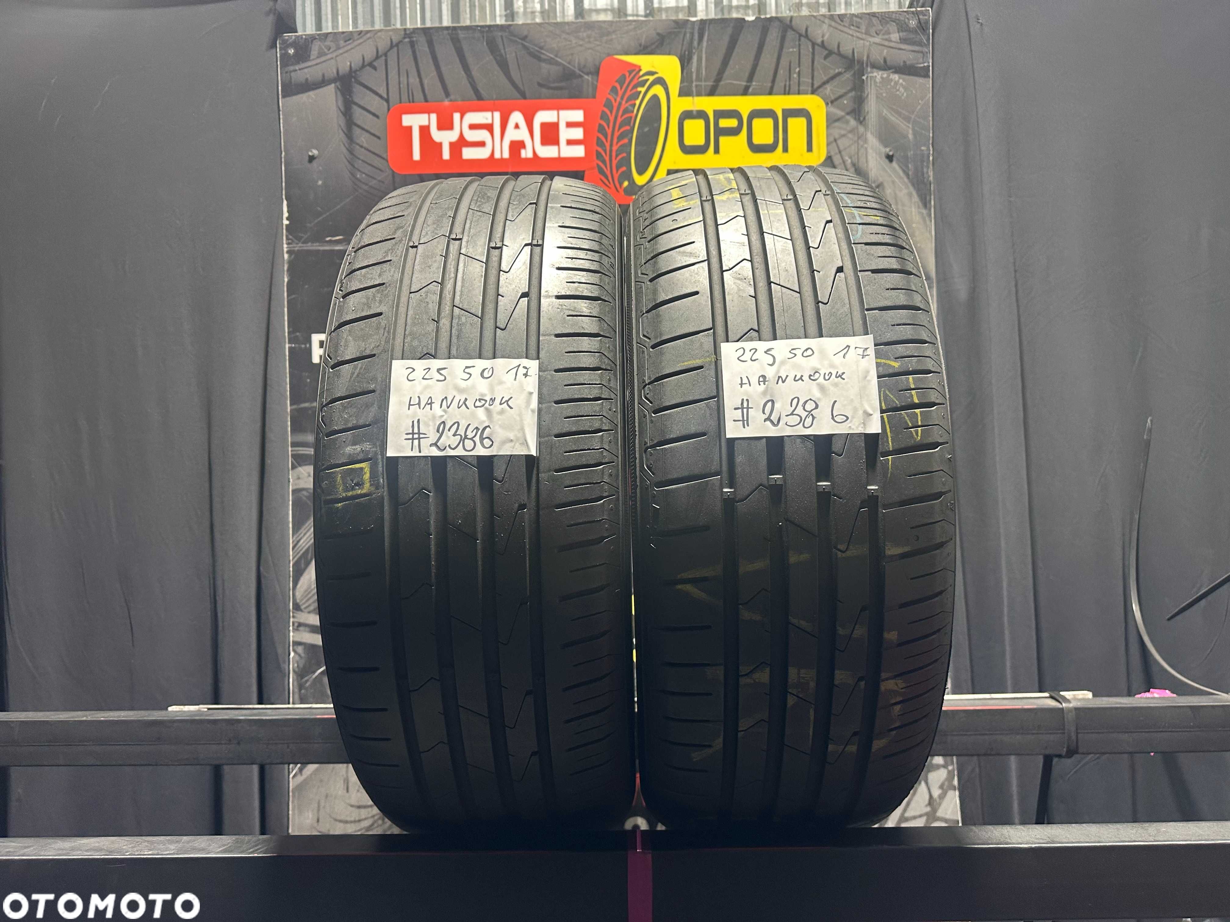 Opony Letnie 225/50/17 HANKOOK VENTUS #2386 - 1