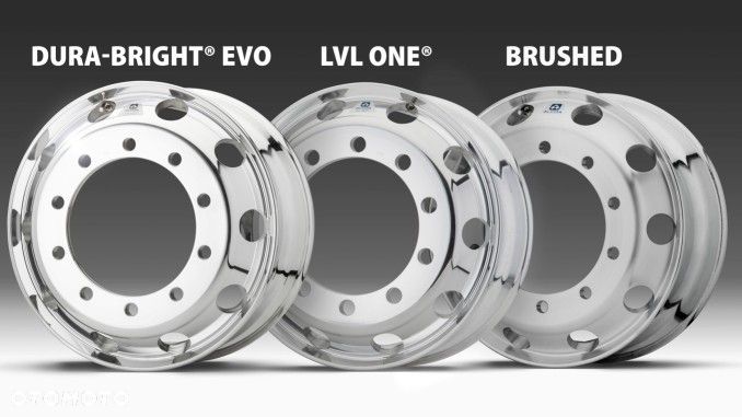 GRUDZIEŃ / KOSZTY / FV / Felgi ALCOA / 22,5 x 11,75 / ET 120 /Aluminiowe felgi / LVL ONe / NETTO 1.990,-PLN - 2