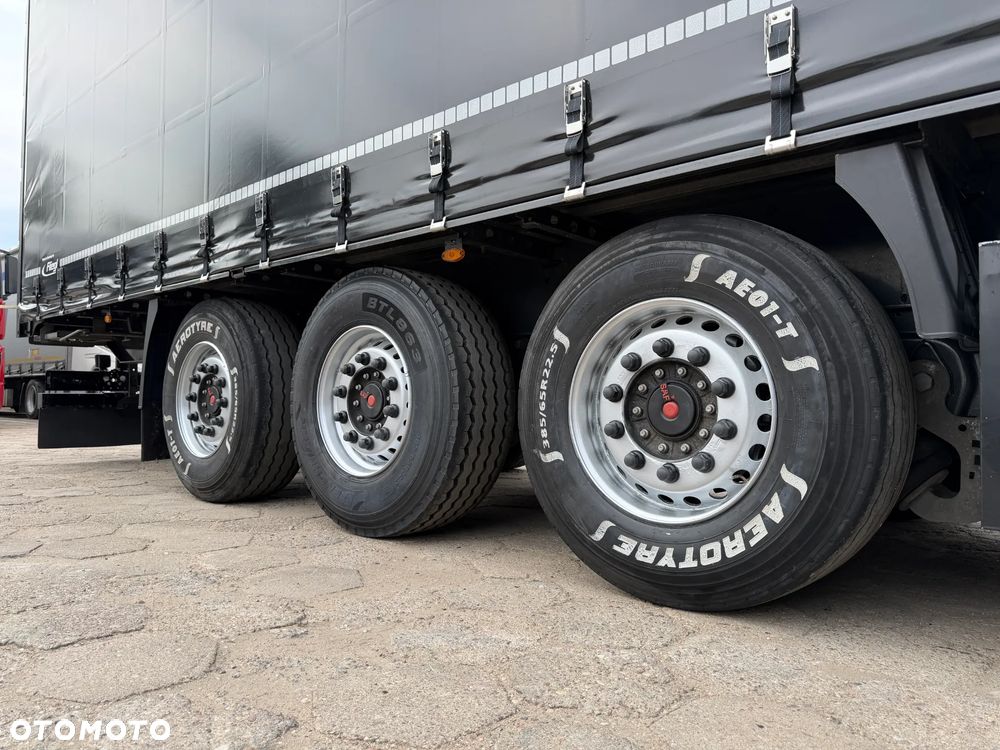 Schmitz Cargobull FLIEGL / SAF / DACH PODNOSZONY / KOSZ PALETOWY / CAŁA CZARNA / OŚ PODNOSZONA / NOWE OPONY / STANDARD / 2023 ROK !! - 13