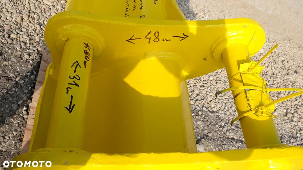 łyżka skarpowa sztywna 1,2m3 do koparki około 20 ton - 3