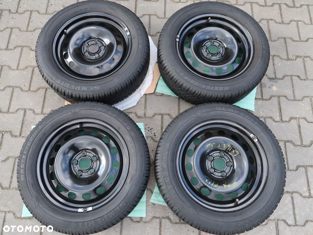 KOŁA ZIMOWE 5x100 VW T-CROSS Arona Skoda Kamiq 195/60r16 - 1