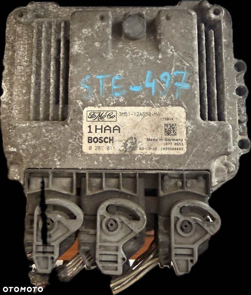 Sterownik KOMPUTER SILNIKA ECU FORD 3M5112A650MA - 1