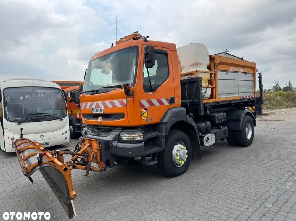 Renault Kerax 4x4 320DCi Wywrotka 3str 2004r. Klima SPECJALNY Solarka ACOMETIS Piaskarka Pług - 3