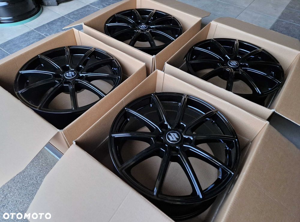 Alufelgi 18 5x114,3 SUZUKI Swace SX4 S-Cross Grand Vitara Hybrid Swift Sport Czarne ! 771# - 5