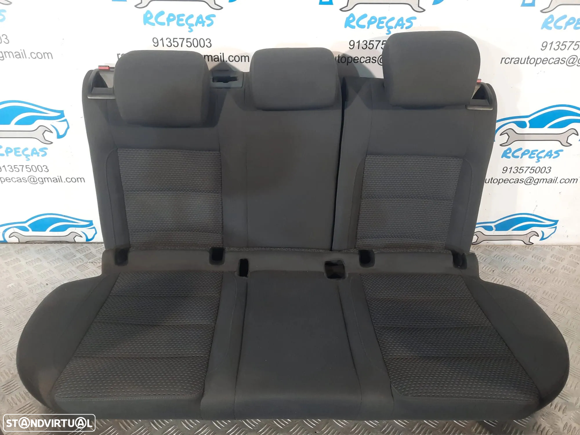 BANCO BANCOS FRENTE FRONTAL TRASEIRO TRÁS VOLKSWAGEN VW GOLF V 5 MK5 VARIANT 1K0885405FQVYL TECIDO ARBAIG AIRBAGS - 4