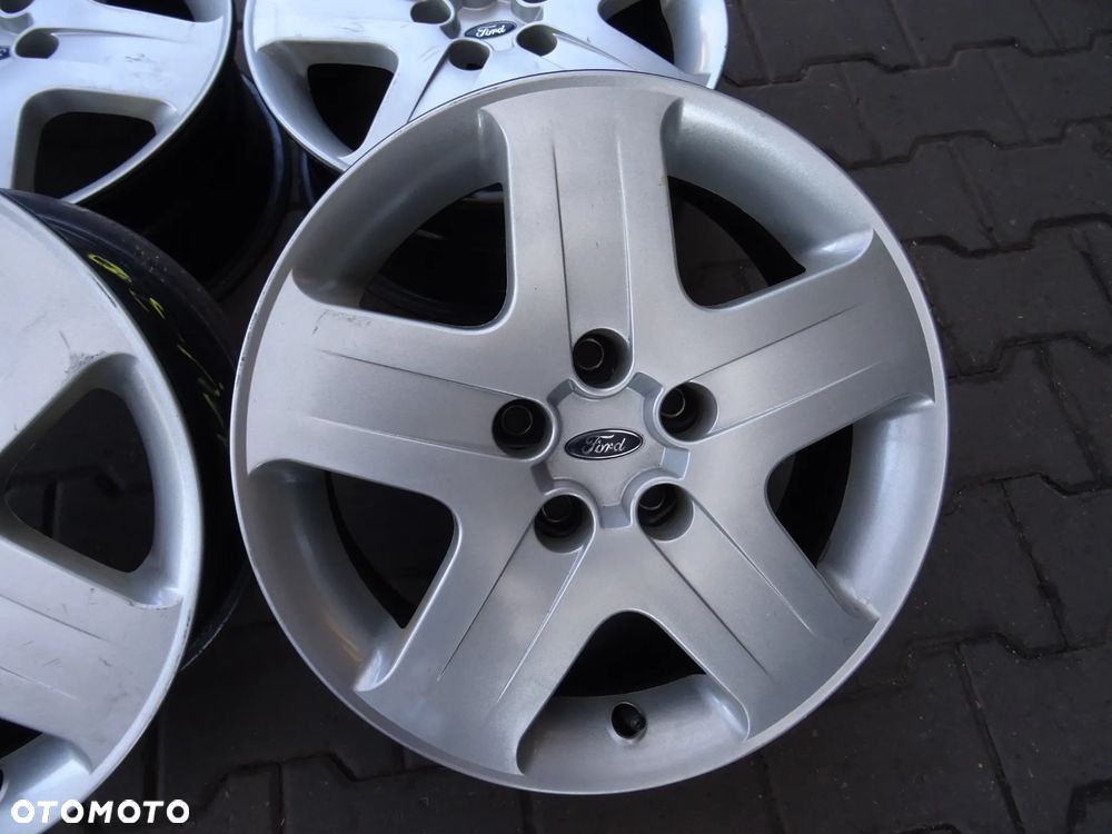 5x108x63,3 6,5jx16 ET47,5  Ford felgi strukturalne z kołpakami 16 - 3