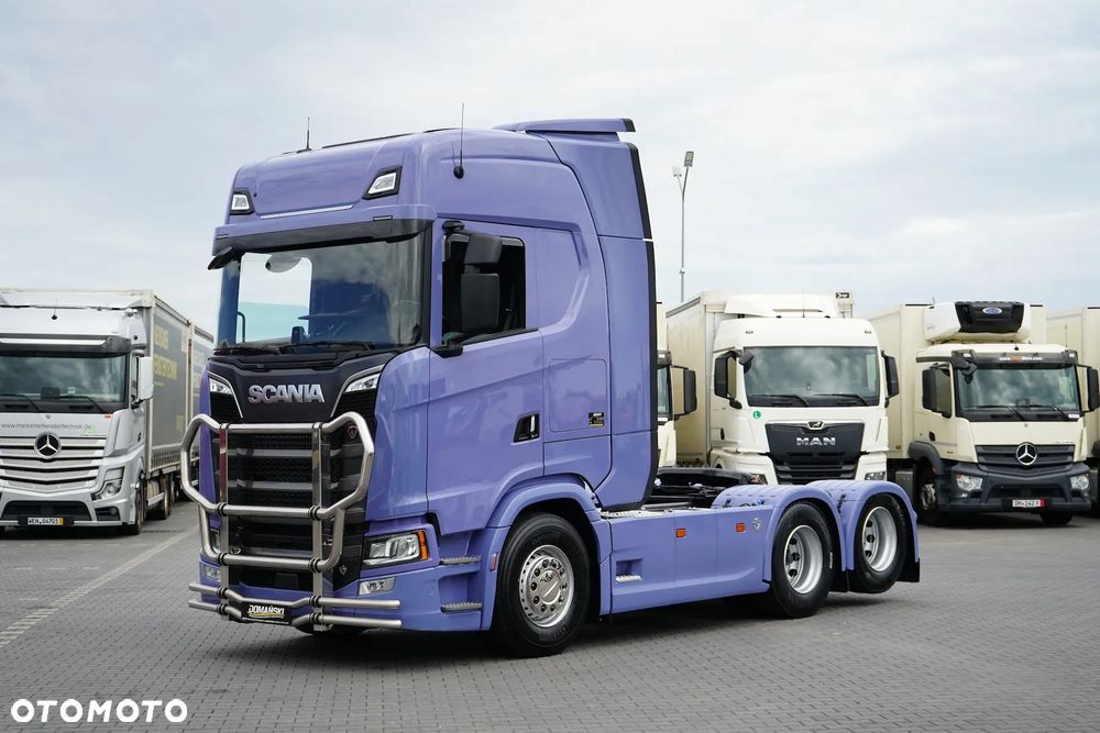 Scania / S 590 / V 8 / E 6 / ACC / BOOGIE / 3 OSIE / RETARDER / DMC 80 000 KG / JAK NOWA - 2