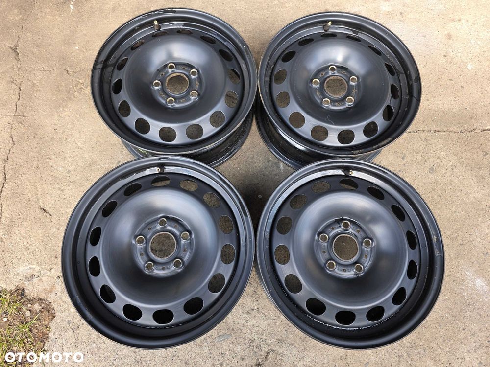 Oryginalne felgi stalowe VW AG 16" 5x112 ET 46 Golf Audi A3 Seat Leon Skoda Octavia