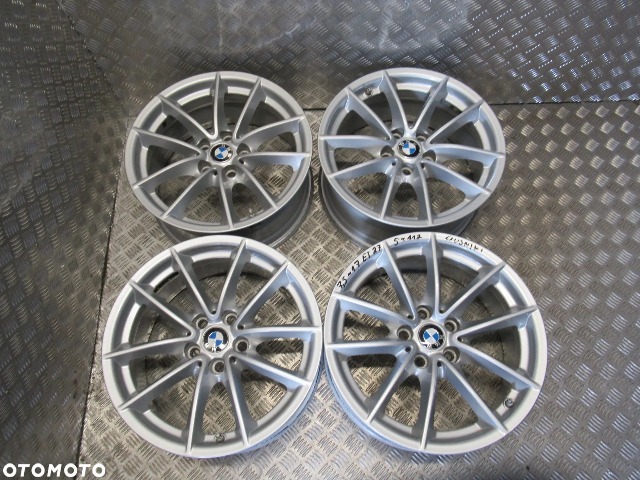 Felgi BMW 3 G20 G21 5 G30 G31 7,5Jx17 et27 5x112 CZUJNIKI - 1