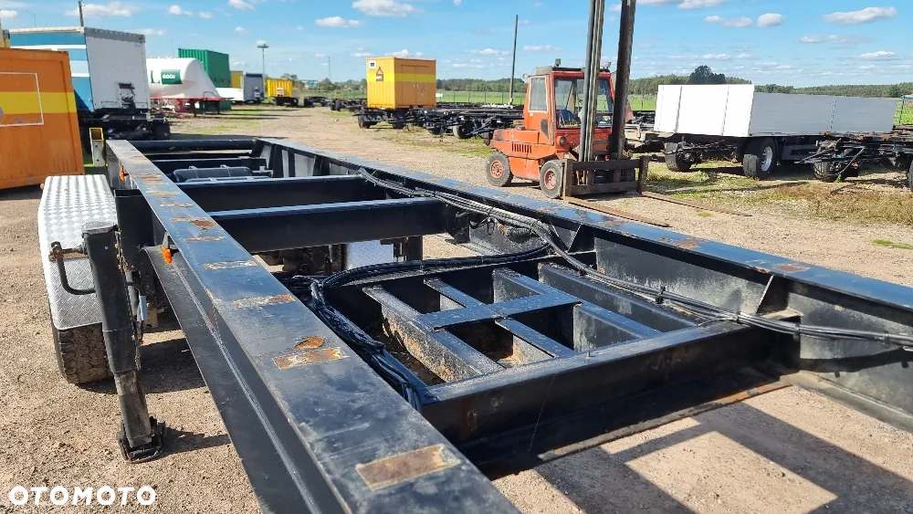 Inny 21.000zł netto NACZEPA 7,5m 2 OSIE GRUBA RAMA IDEALNA POD ZABUDOWĘ MOŻLIWOŚĆ TRANSPORTU - 6