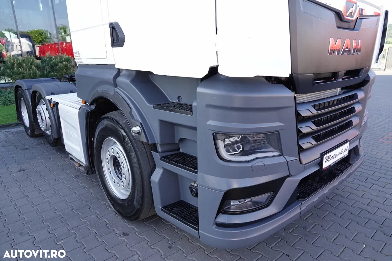 MAN GX 26.510 / 6x2 / împingător / axă de direcție și lifting / HIDRAULICĂ / CABĂ JOSĂ / 2021 - 11