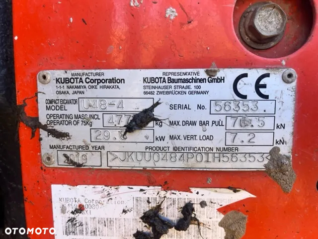 Kubota U48-4 - 8