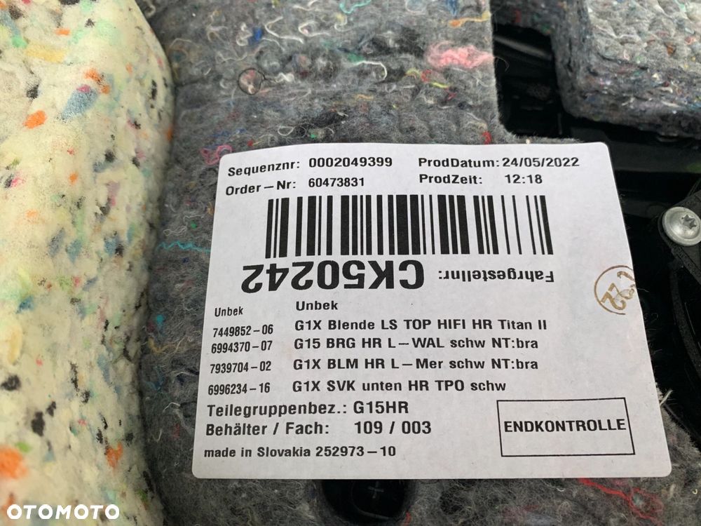 FOTELE TAPICERKA BMW 8 G15 M-PAKIET SKÓRA GRZANE ELEKTRYCZNE HARMAN PAMIĘĆ - 16