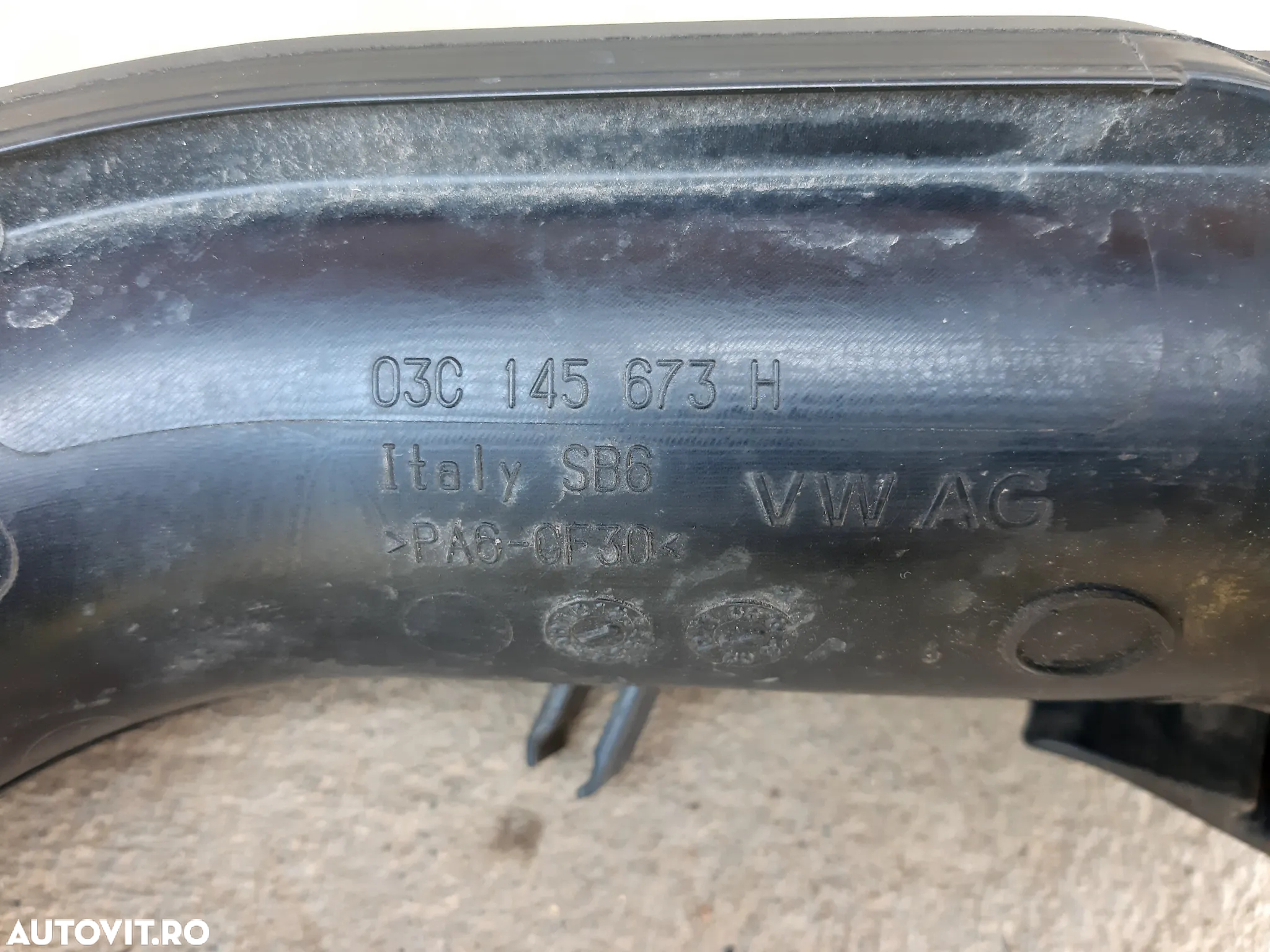TUB CONDUCTA PRESIUNE AER TURBO 1.4 TSI  VW GOLF 6 / PASSAT B6 / JETTA /A3 / SKODA cod 03C145673H - 2