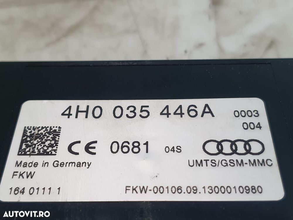 Amplificator antena 4h0035446A Audi A8 D4/4H [2010 - 2014] - 2
