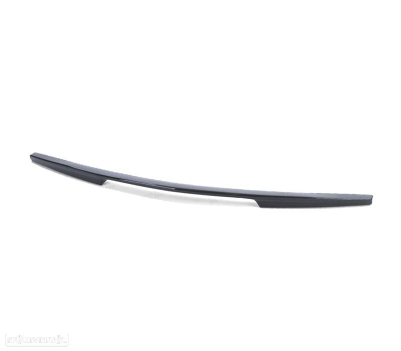 AILERON SPOILER TRASEIRO MERCEDES C207 COUPE CABRIO 09- LOOK AMG PRETO BRILHANTE - 3