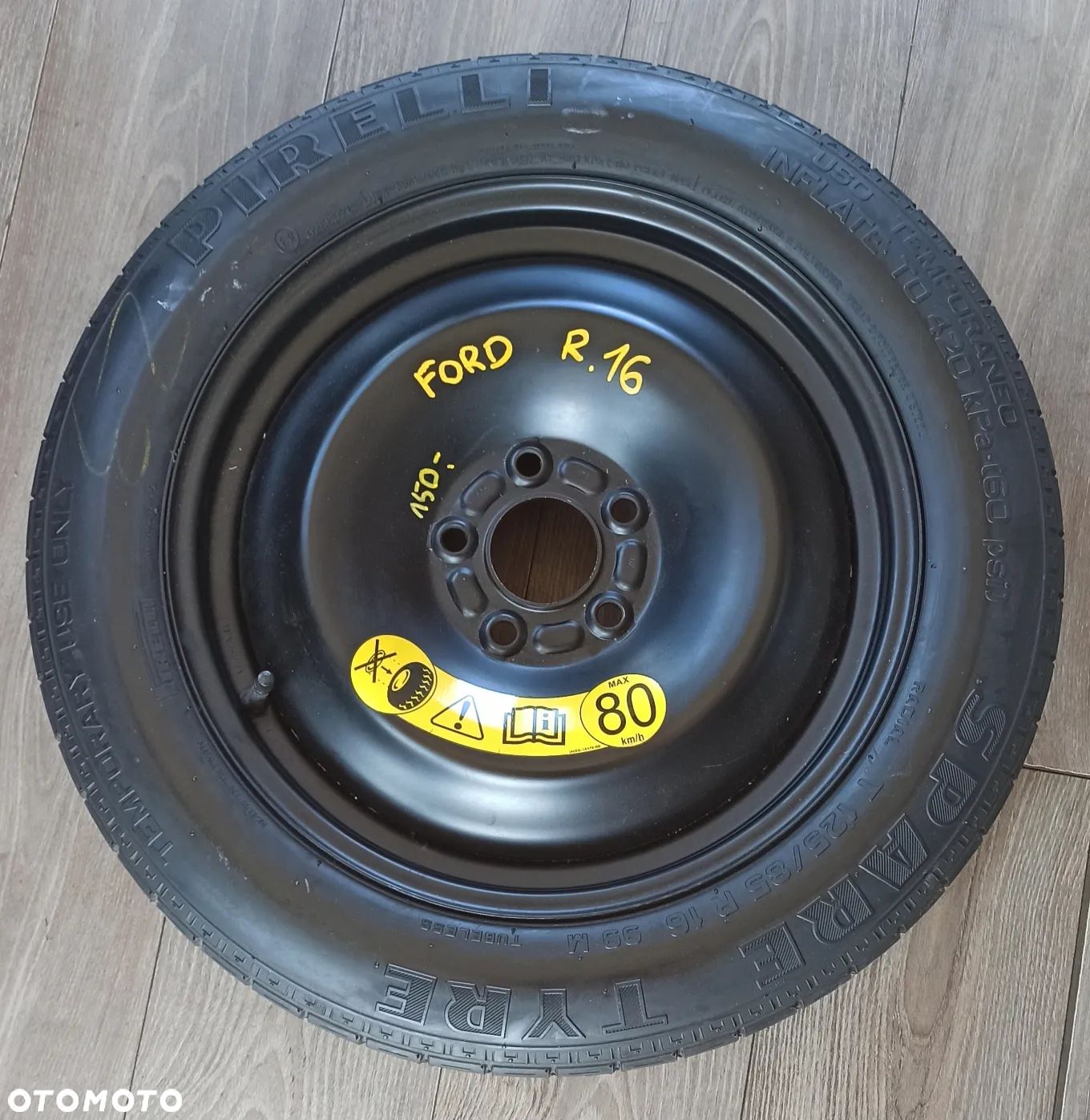 Ford Koło Dojazdowe Dojazdówka R16 5x108 - 1