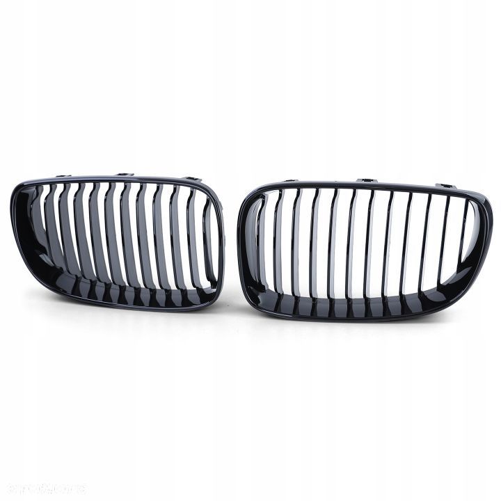 GRILL NERKI ATRAPA BMW E81 E82 E87 E88 CZARNY POŁY - 3
