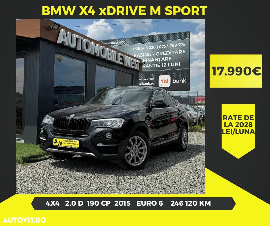 BMW X4 xDrive20d M Sport