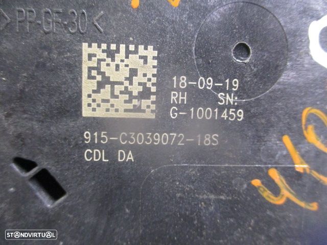 Fecho 915C303907218S OPEL ASTRA K FASE 2 2020 1.2I TURBO 131CV 5P AZUL FD / TD 4 PINOS - 4