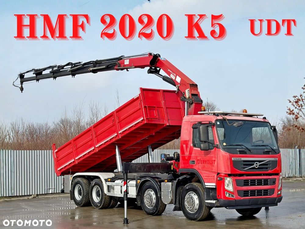 Volvo FM 420 Wywrotka 6,40m* HMF 2020 K5 + PILOT / 8x4 - 1
