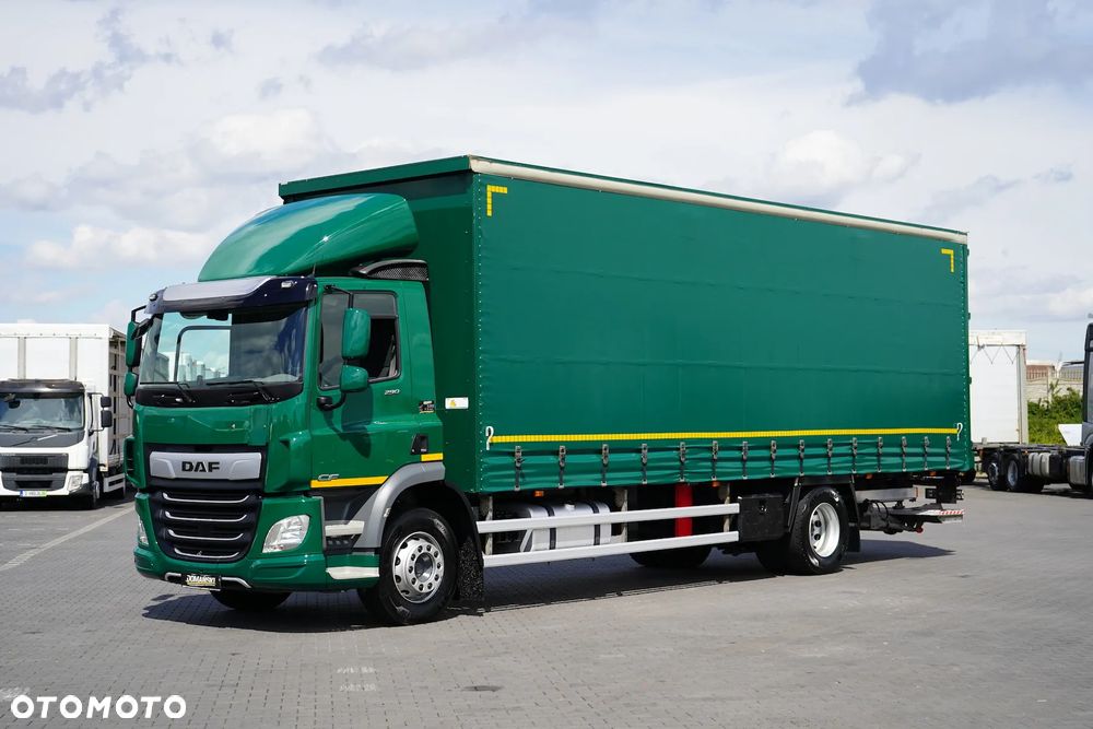 DAF CF / 290 / ACC / E 6 / FIRANKA + WINDA / 21 PALET / DŁ. 8,7 M / ŁAD. 8 380 KG - 1