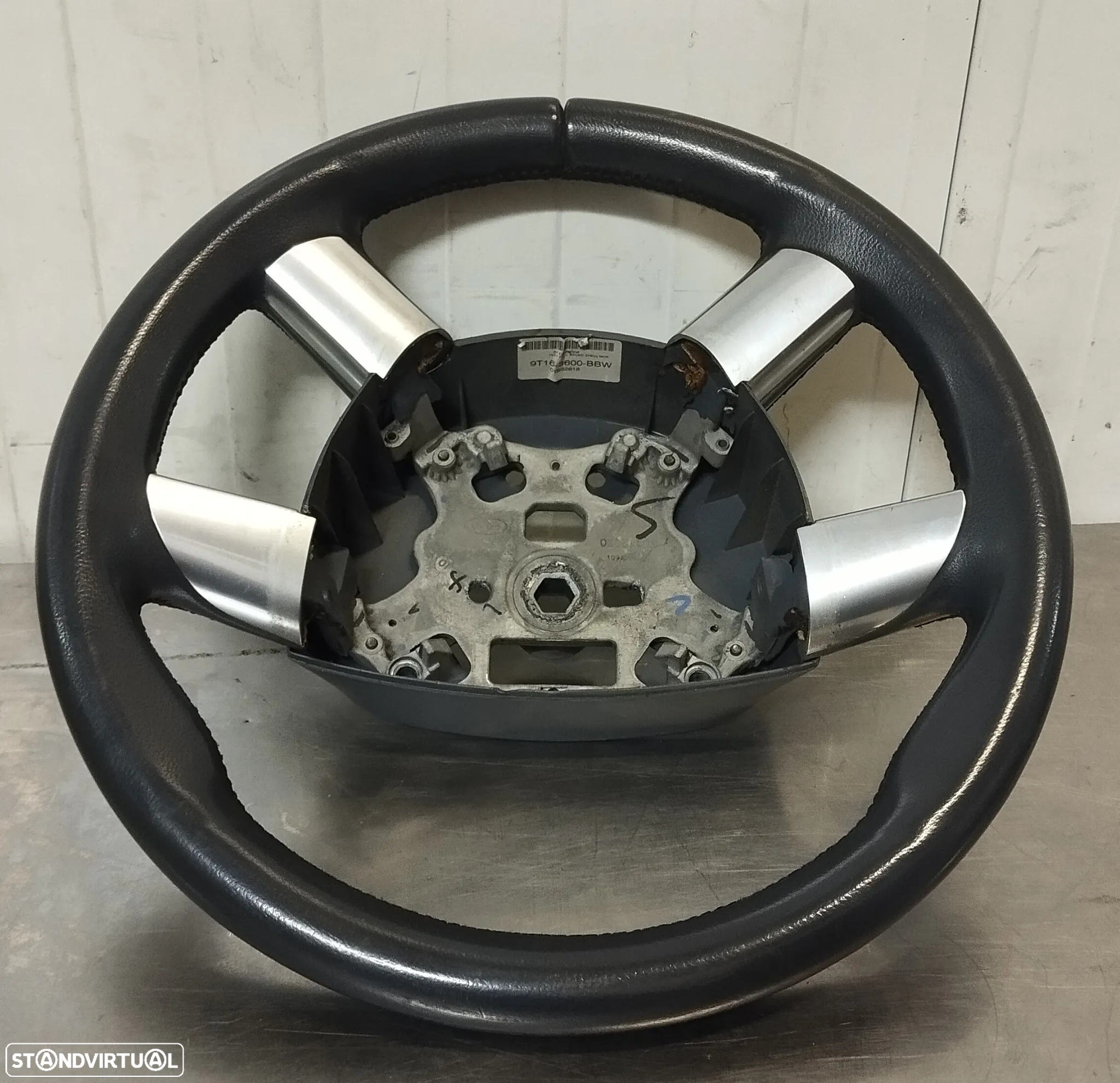 VOLANTE EM PELE FORD TRANSIT CONNECT 2019-2013 9T16-3600-BBW - 2
