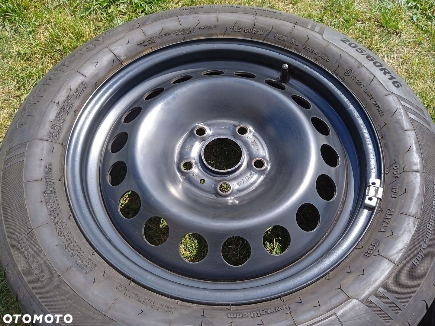 koła letnie Felgi stalowe 5x112 VW Caddy V Ford Tourneo Opony 205/60 R16 - 5
