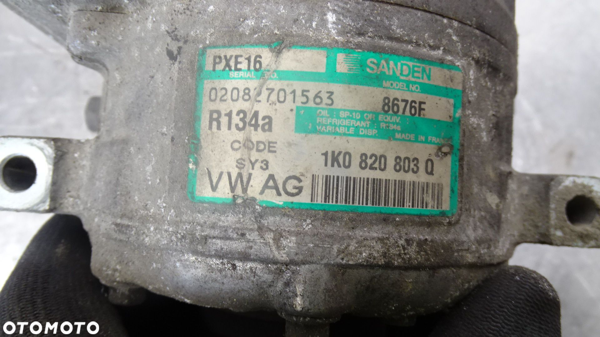 SPRĘŻARKA KLIMATYZACJI AUDI A3 8P 1K0820803Q - 5
