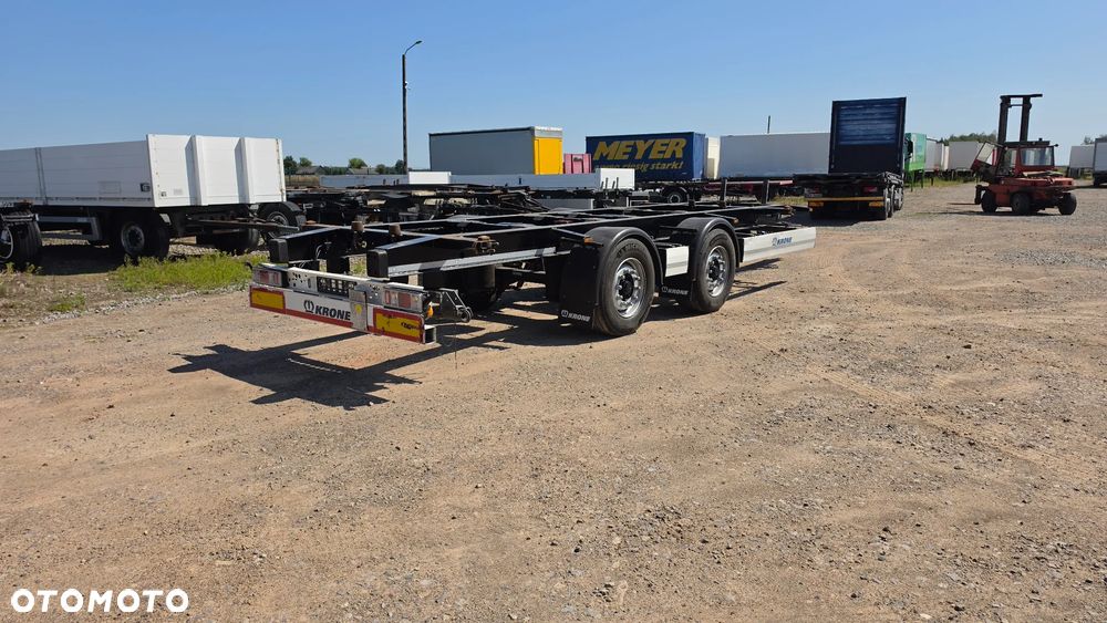 Krone 27.500zł netto TANDEM KRONE BDF 7.45-7.80M 2020 ROK DHL DACHSER DPD DOLNY ZACZEP OPONY 385/55R22.5 ST.BDB MOŻLIWOŚĆ TRANSPORTU - 4