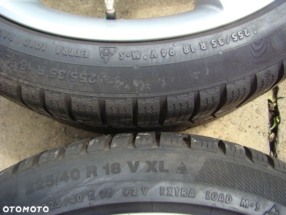a280 5x112 Mercedes Benz w204 przód 8jx18 225/40 tył 8,5Jx18 255/35 zima - 10