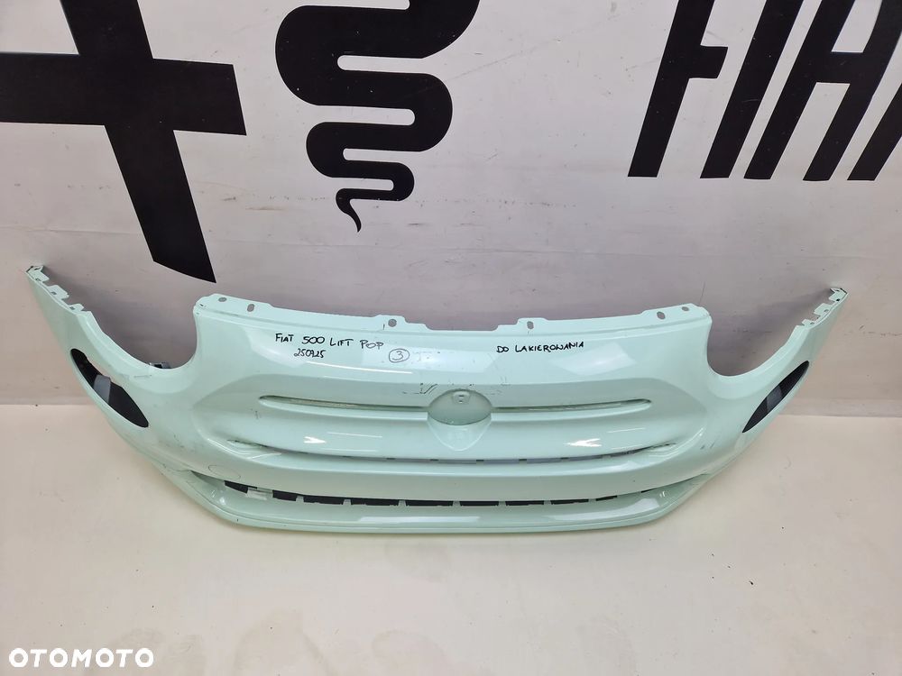 Zderzak przód przedni Fiat 500 Lift FL - 2