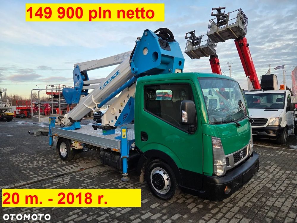 Renault Maxity podnośnik koszowy 26 m 25 m 24 m 22 m 21 m 20 m 18 m - 25