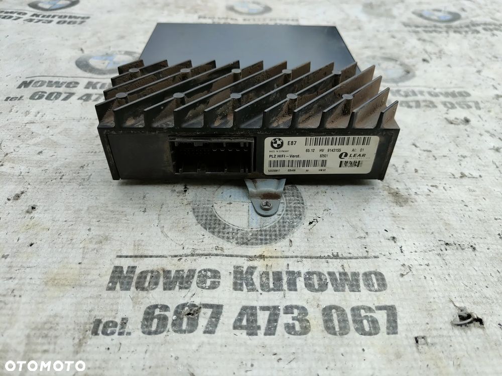 BMW E87 E81 Wzmacniacz audio 9143155 - 2