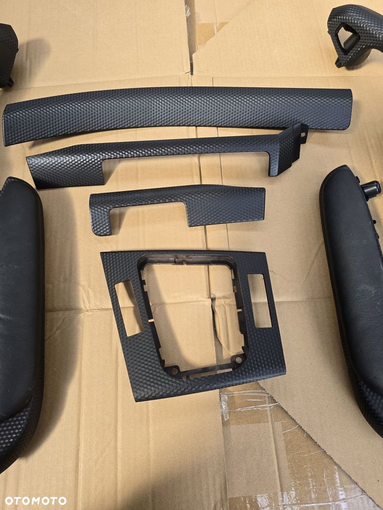 Bmw e46 coupe dekory black cube komplet - 4