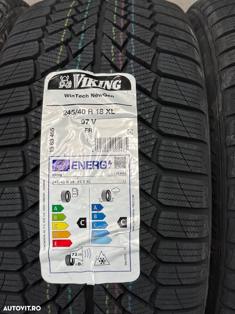 Vând 4 anvelope 245/40/18 viking de iarnă noi - 2