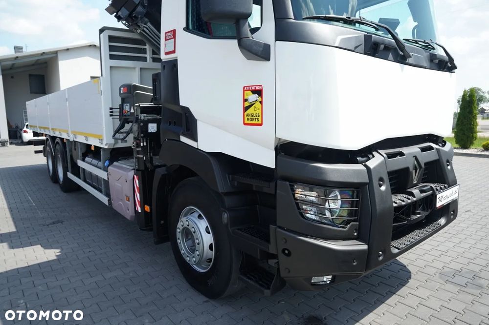 Renault C 380 / 6x4 / SKRZYNIOWY 6,8 m / + HDS HIAB 244 EP-5 /  WYSÓW: 15 M / MAX 8 400 KG /  MANUAL / EURO 6 - 11