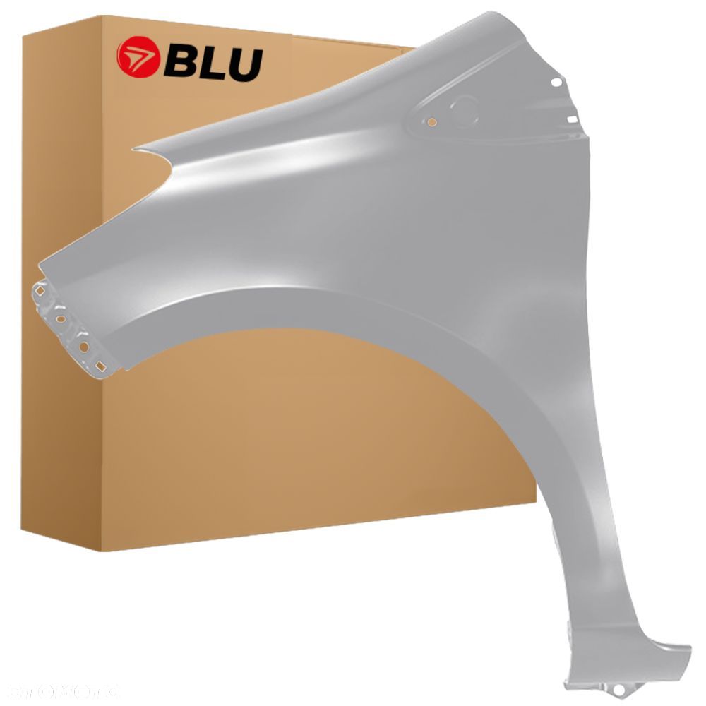 BLU Błotnik TOYOTA YARIS III 3 XP130 1F7 lewy srebrny 2011-2020 przód KlassischSilber PlatinSilber - 1